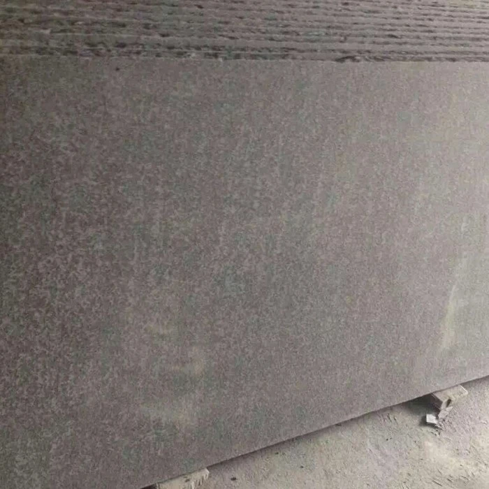 absolute black granite flamed finish